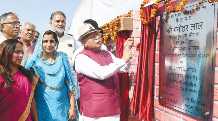 Tricolour hoisted  for first time in Haryana village