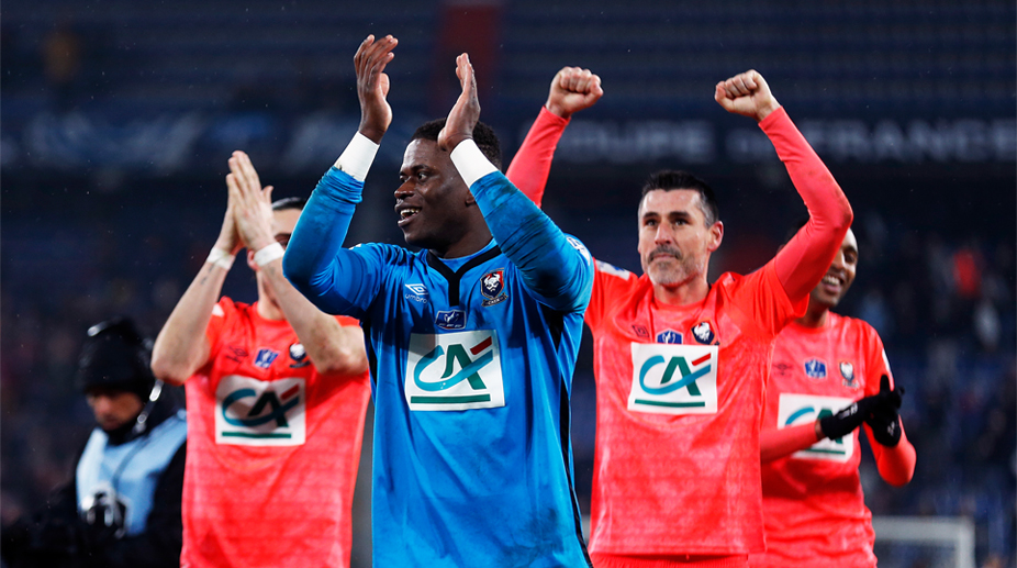 Caen stun Lyon to enter French Cup semis