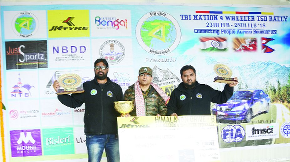 Ajgar, Musthafa win JK Tyre Himalayan Drive