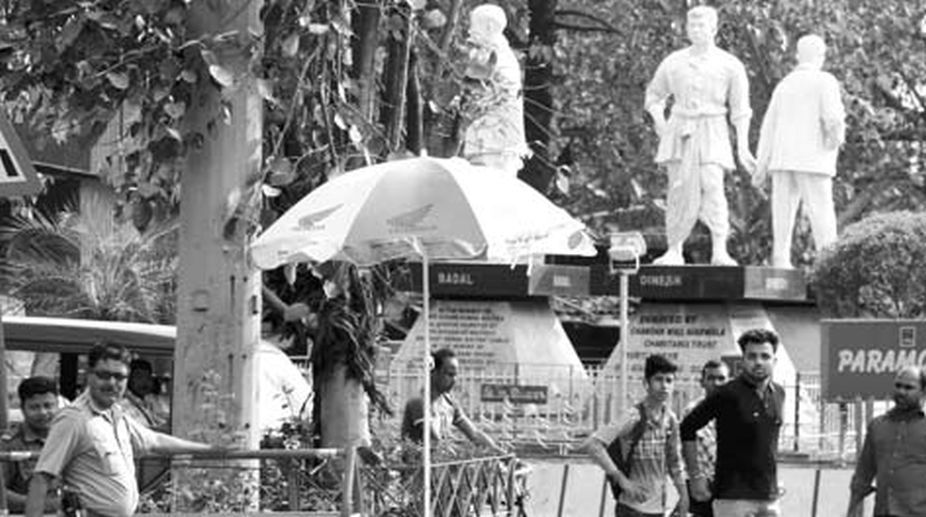Statue vandalism: Siliguri cops on alert