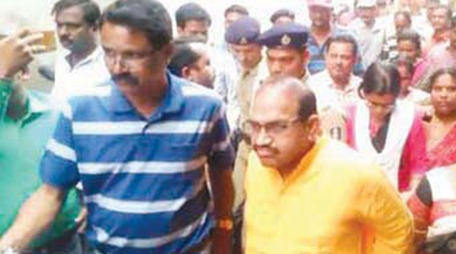 Senior BJP leader held for attack on BJD activists