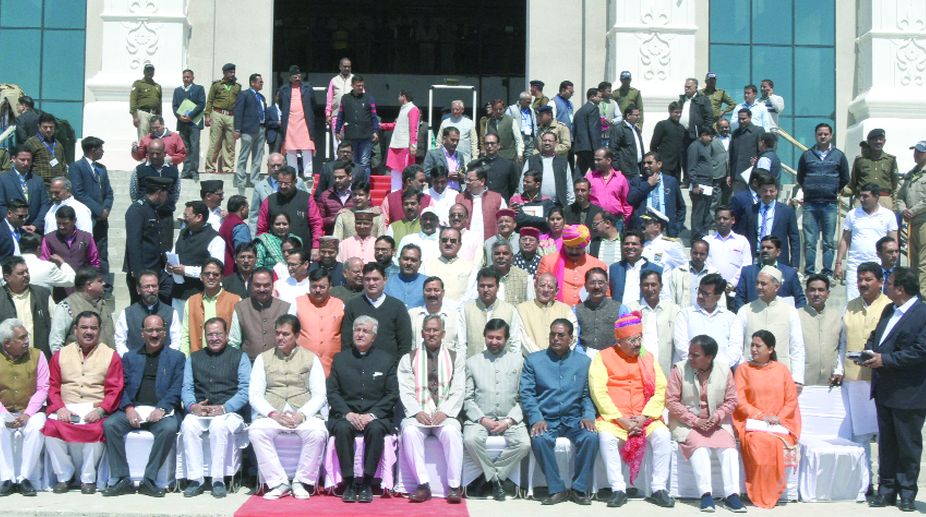 U’khand session begins on noisy note