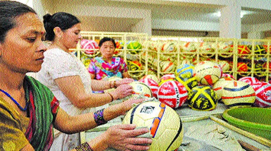 Govt to help in commercial manufacture of footballs
