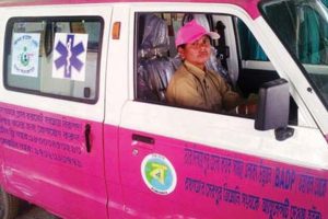 Ladies at the wheels in North Dinajpur