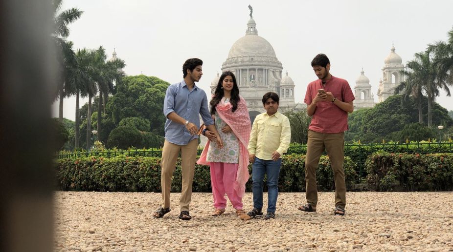 Jahnvi Kapoor, Ishaan Khatter in Kolkata for ‘Dhadak’ shooting