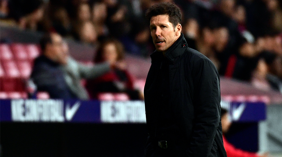 Atletico Madrid’s coach Diego Simeone shows faith in young players as injuries force substitutions