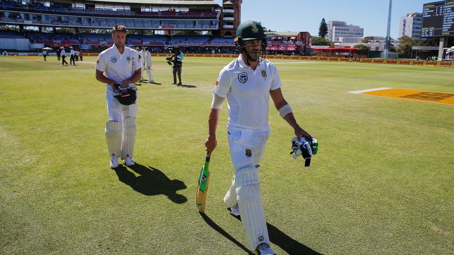 Captains Du Plessis and Smith clash over Rabada decision