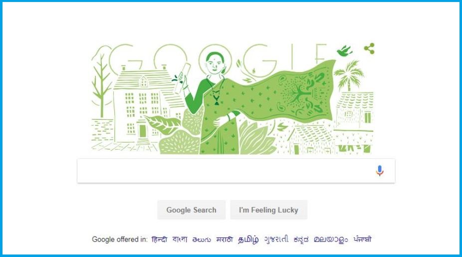 Google remembers Anandibai Joshi, India’s first female doctor, with a doodle
