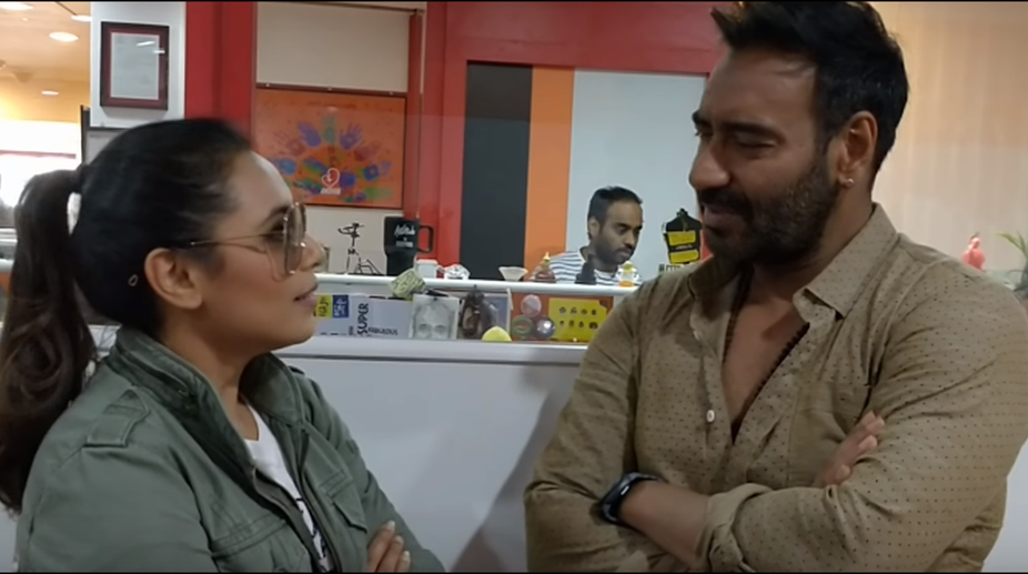 Watch: ‘Raid’ star Ajay Devgn reveals his ‘Hichki’ to Rani Mukherji