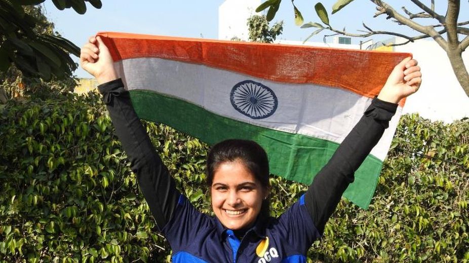 Manu Bhaker shoots gold in junior World Cup