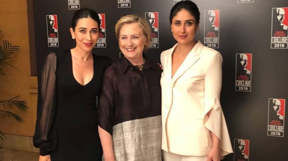 Kareena Kapoor Khan, Karisma Kapoor, Hillary Clinton
