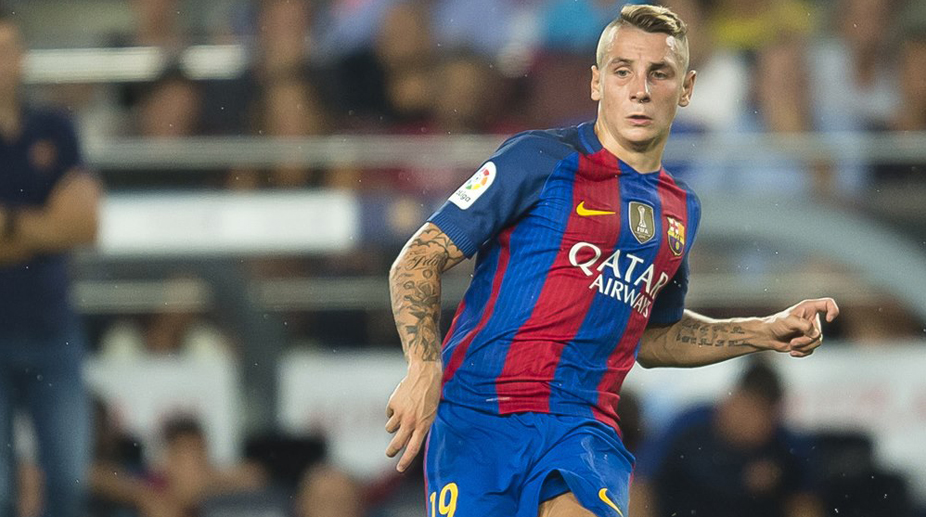 Barcelona’s Lucas Digne out for 3 weeks with injury