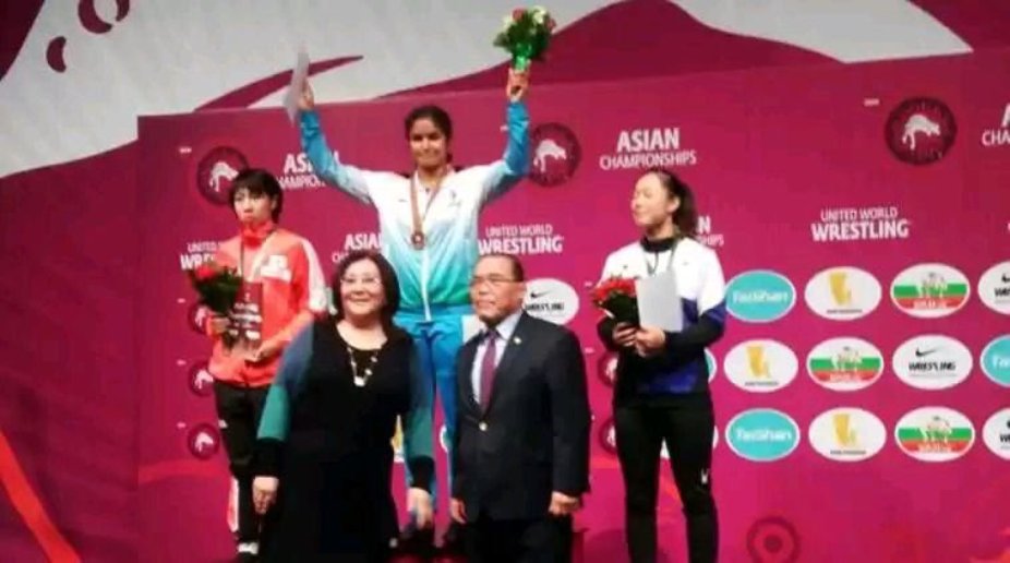 Twitter hails Navjot Kaur’s Gold win in Asian Championships