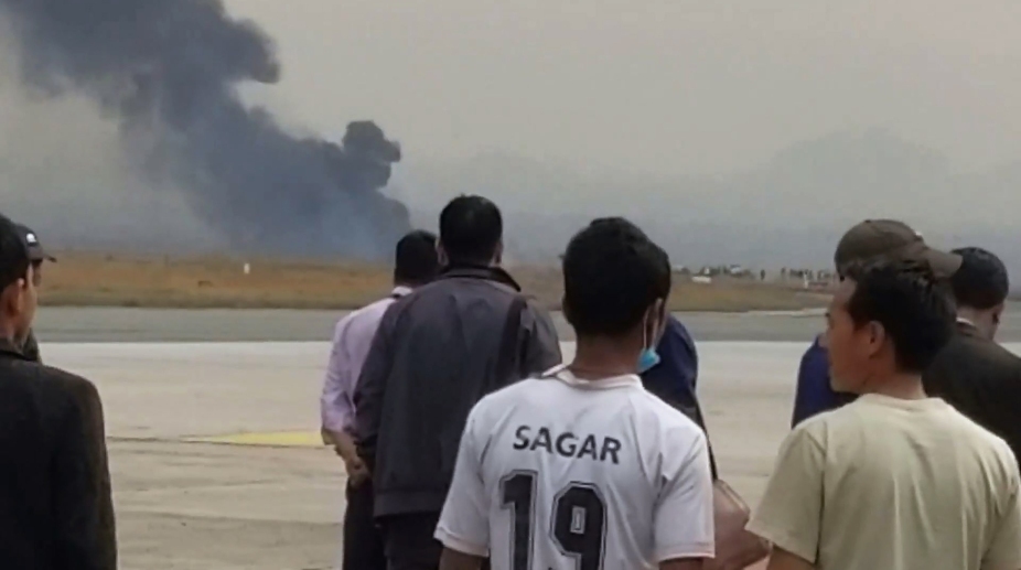 US-Bangla plane crash in Nepal's Tribhuvan International Airport