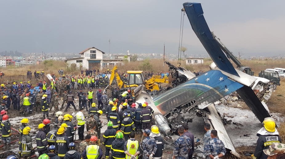 Around 50 feared dead in Nepal plane crash, rescue ops underway