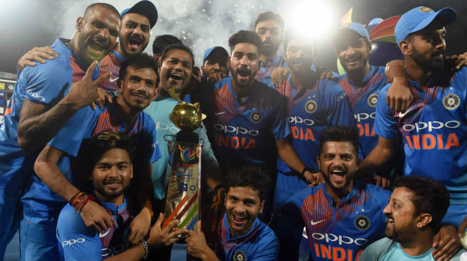 DK does it in style as India beat Bangladesh to win Nidahas T20 trophy