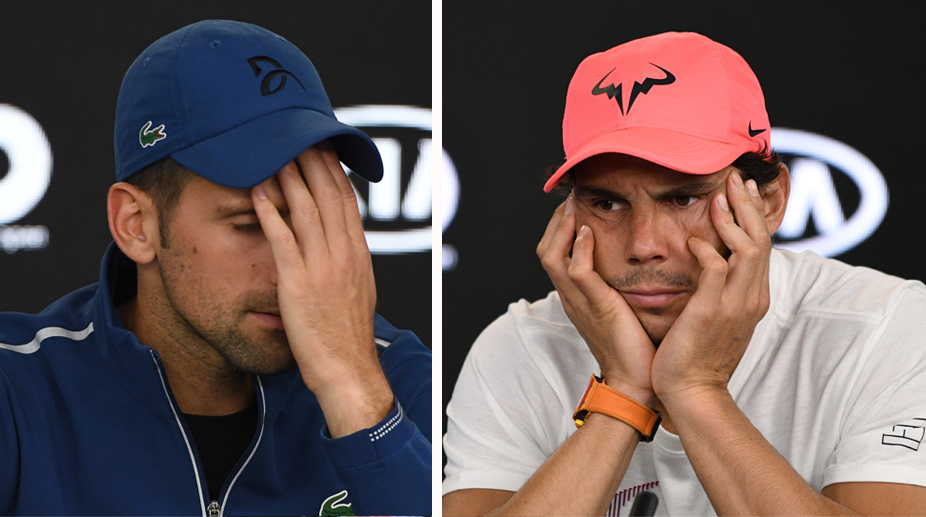 Novak Djokovic, Rafael Nadal.