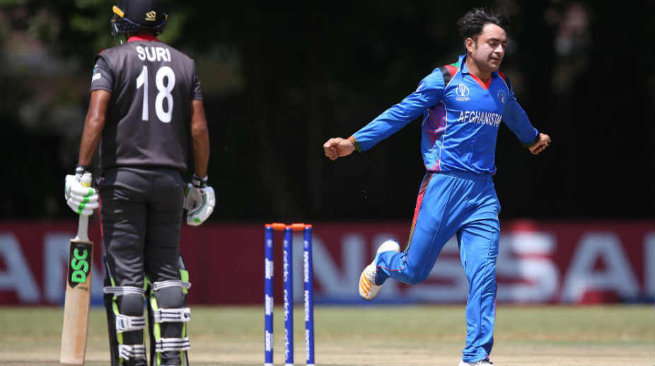 ICC Cricket World Cup Qualifier: Rashid spins Afghanistan to victory over UAE