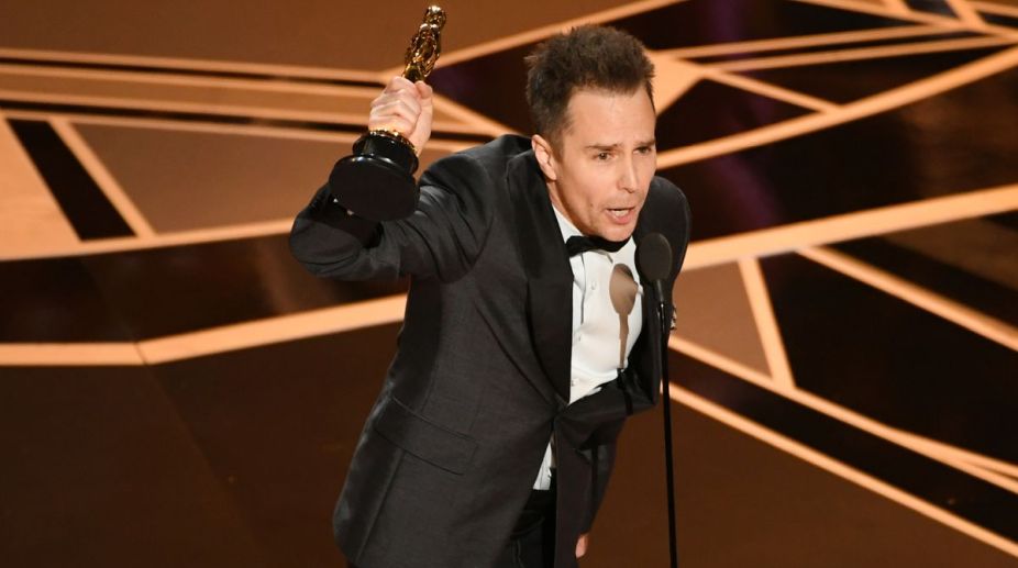 Academy awards: Sam Rockwell wins his first Oscar