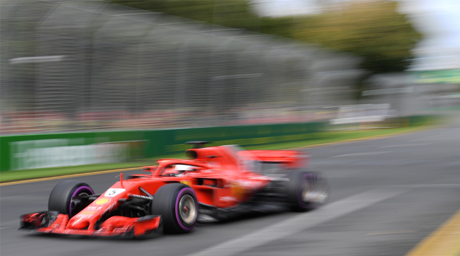 Australian GP FP 3: Ferrari’s Sebastian Vettel goes fastest on slicks
