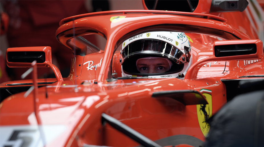 Sebastian Vettel, F1, Halo, Ferrari
