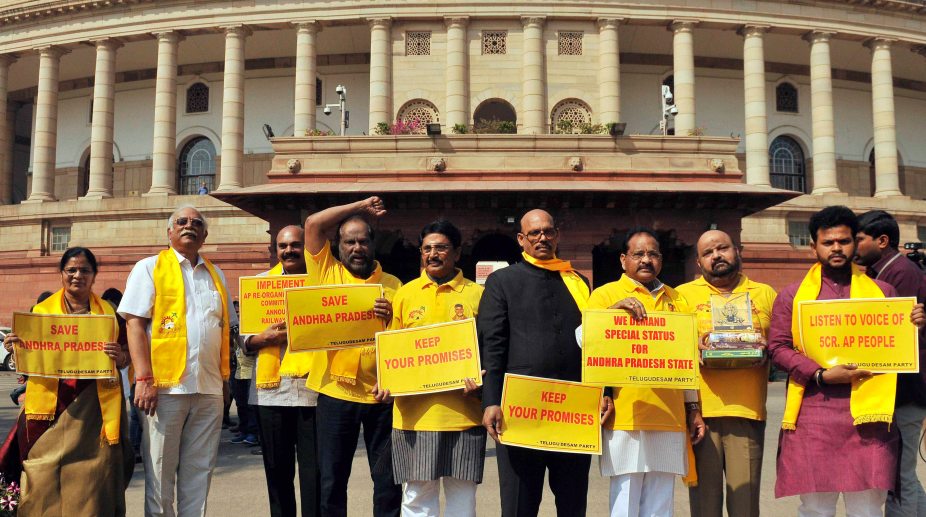 TDP, YSR Congress to push for no-confidence motion today
