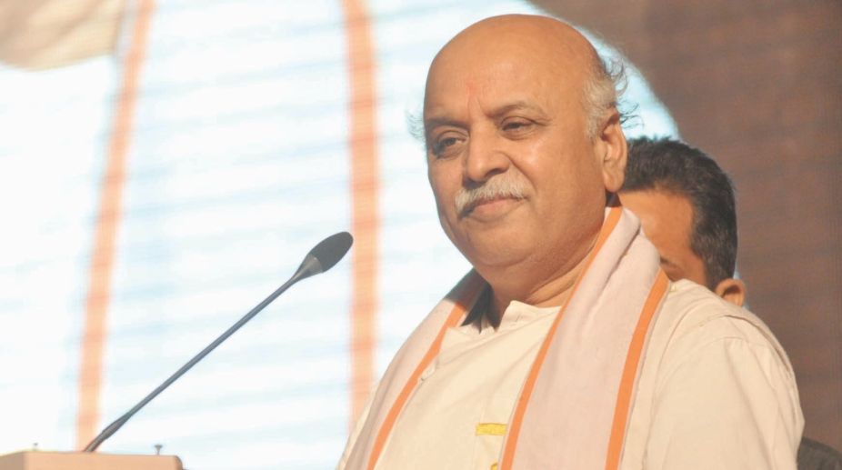 Togadia on fast for Ram Temple