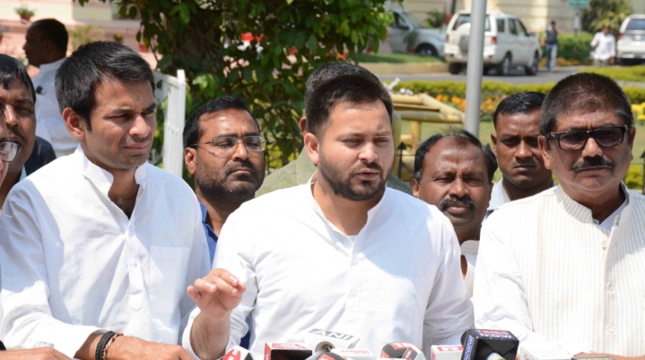 Tejashwi Yadav slams BJP, calls its leaders ‘rapists and murderers’