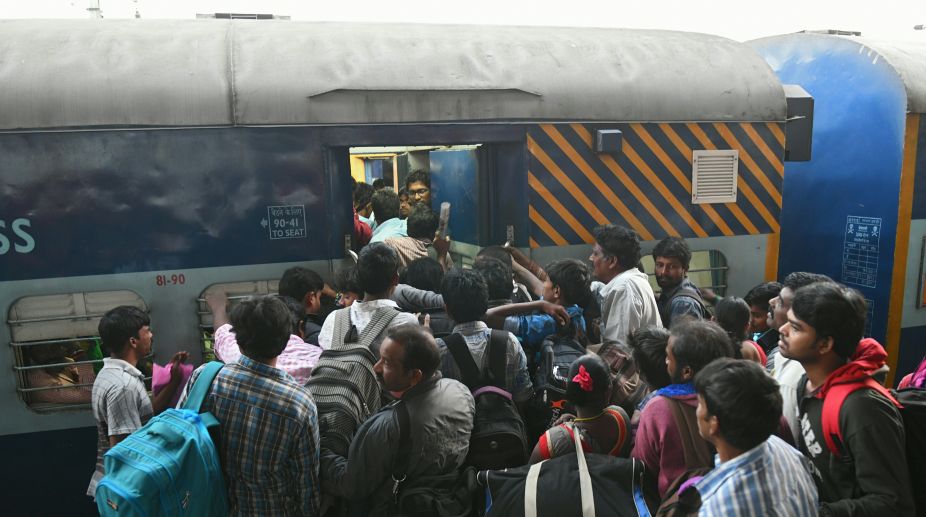 Job-seekers agitation paralyses Central Railway