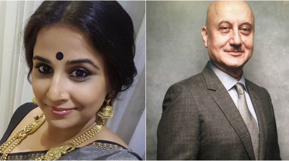 Vidya Balan  to Anupam Kher: Actors to play a politician in 2018