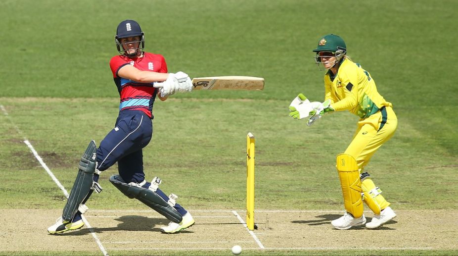England women team defeated Australia by eight wickets