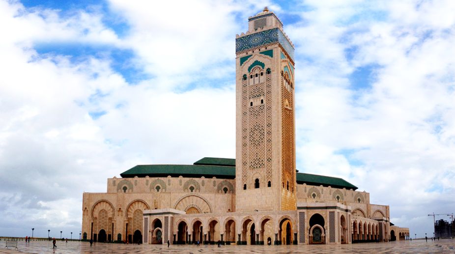 Morocco’s landmark mosque goes dark to mark Earth Hour