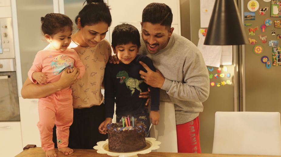 Happy Birthday Allu Arjun: These 4 pictures prove he is a family man