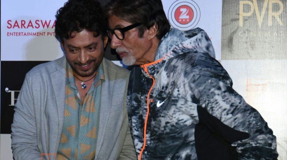‘Blackmail’: Amitabh Bachchan calls Irrfan-starrer delightful 