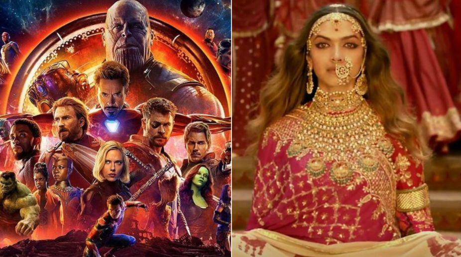 ‘Avengers: Infinity War’ three-day collection surpasses ‘Padmaavat’ in India