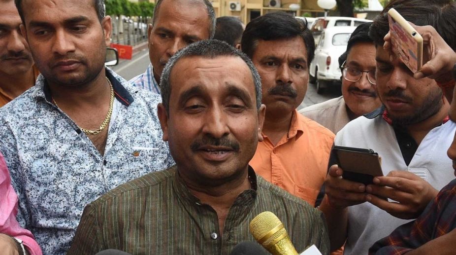 Unnao rape case: Two arrested for bid to extract Rs 1 crore from accused BJP MLA’s wife