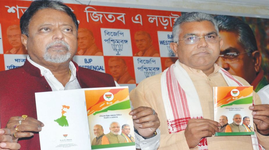 Bengal BJP releases poll manifesto, promises pro-people panchayat