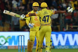 IPL: CSK beat RCB by 5 wickets to return to top spot