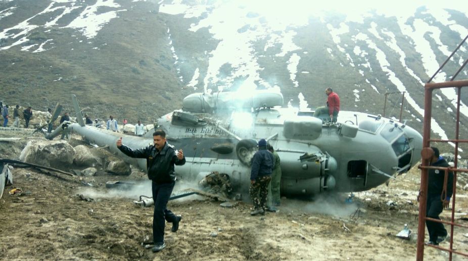 IAF chopper crash in Kedarnath