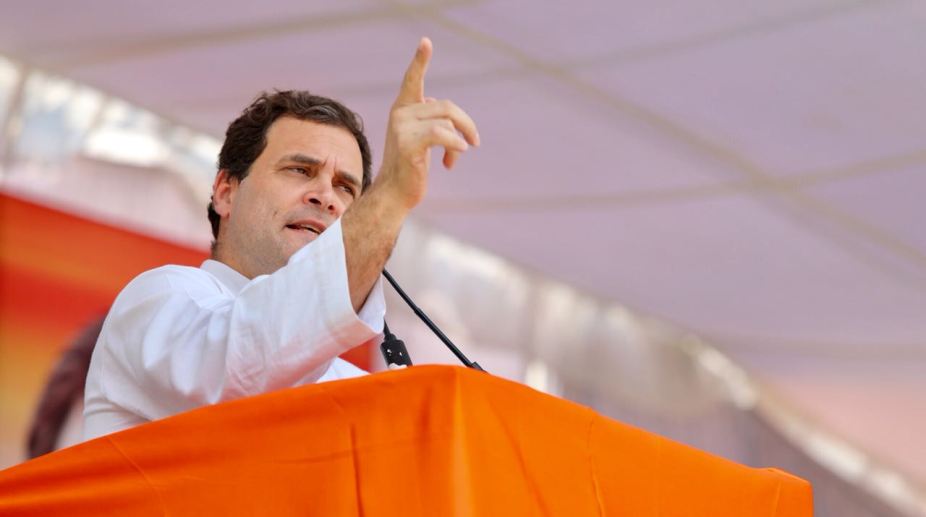 Rahul Gandhi goes ballistic against PM Modi, BJP in Karnataka