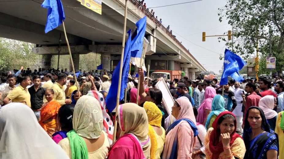 Dalits Protest in Delhi