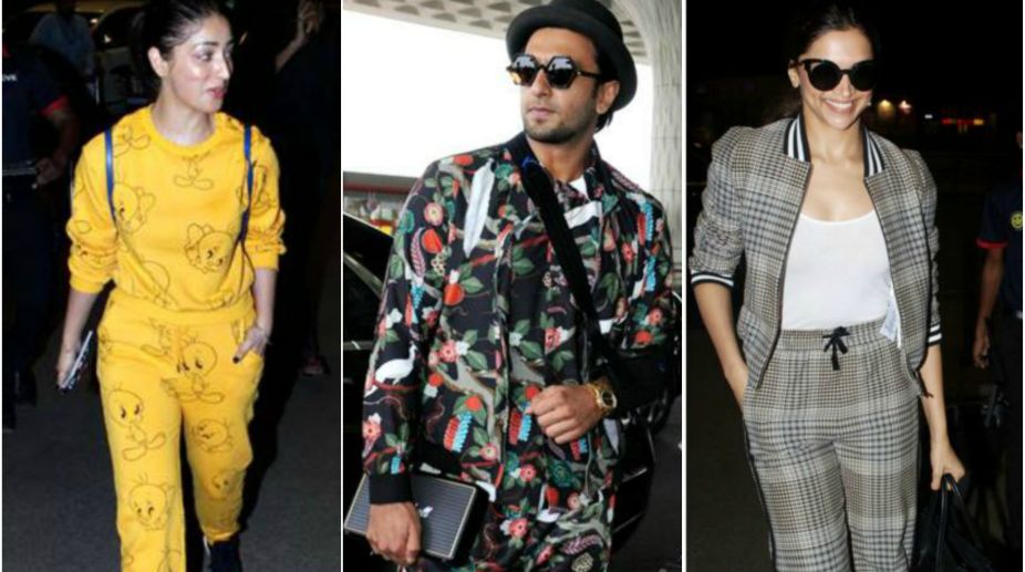 B-town celebrities’ on-flight fashion looks
