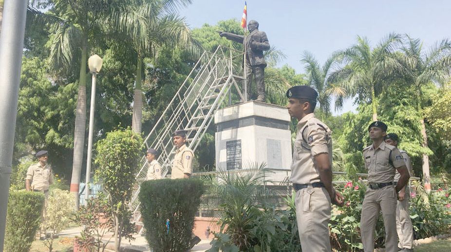 Day before Ambedkar Jayanti, another statue vandalised in UP