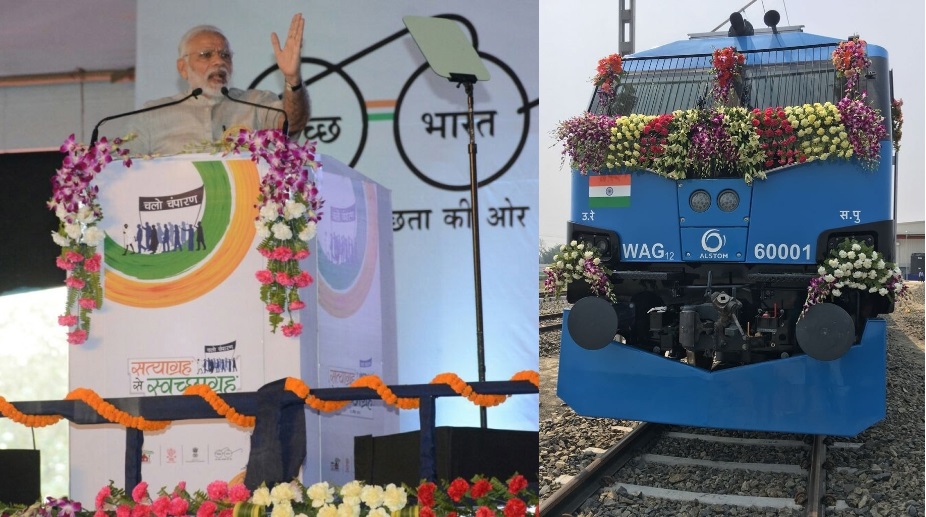 PM Modi flags off India’s most powerful electric engine in Bihar