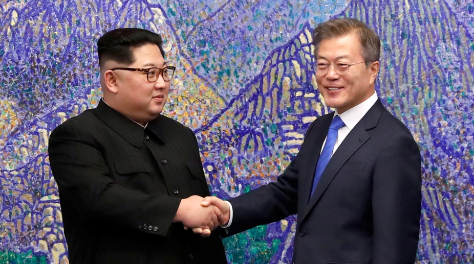 Kim Jong-un becomes first North Korean supremo to cross into South Korea