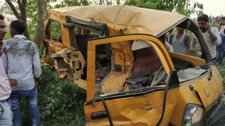 Kushinagar school bus accident