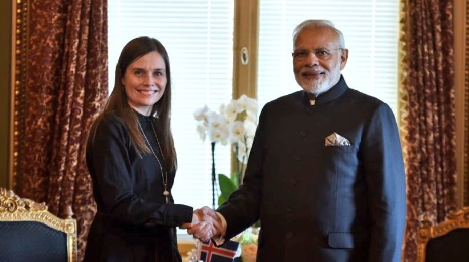 PM Modi meets PMs of Nordic countries on sidelines of India-Nordic Summit