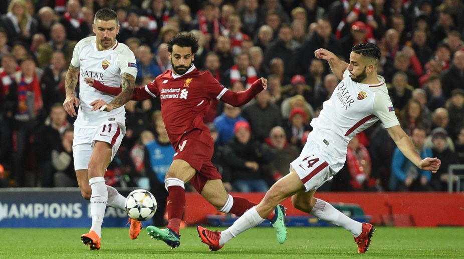 Champions League: Salah leads Liverpool win over Roma