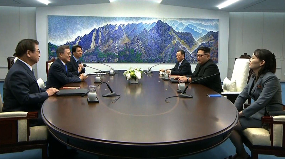 North and South Korea begin historic summit