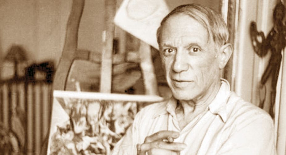 Picasso in the studio